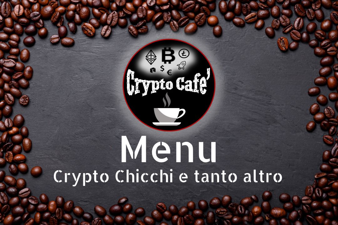 Menu di Crypto Cafè