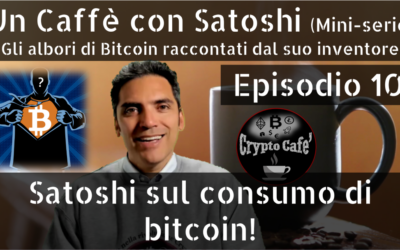 Satoshi sul consumo di bitcoin!